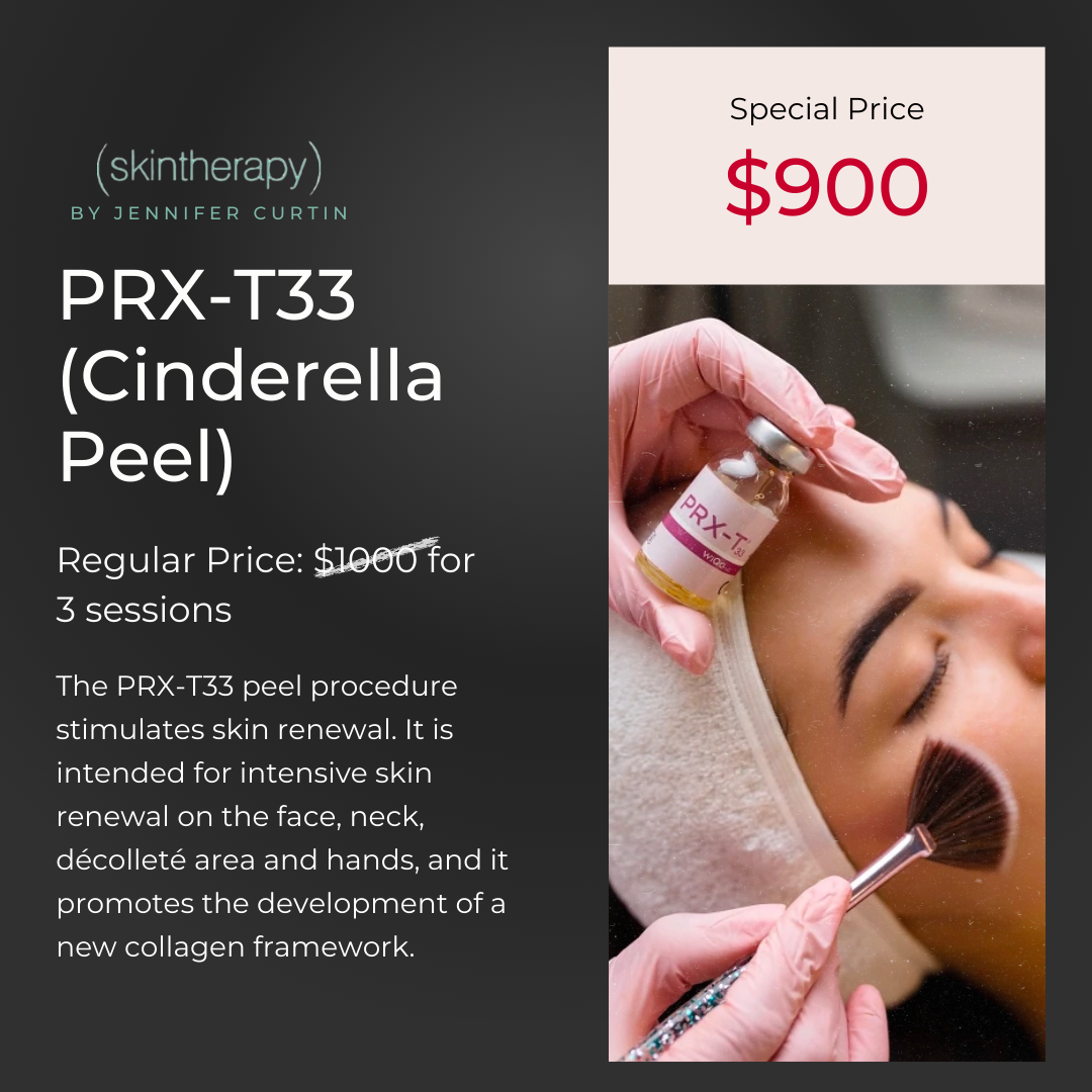 PRX-T33 Cinderella Peel with Radio Frequency (3 sessions)