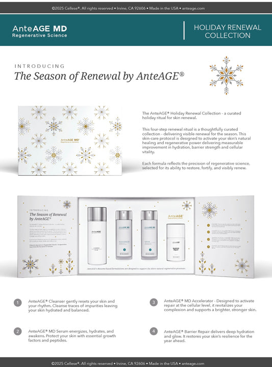 The AnteAGE® Holiday Renewal Collection 2025