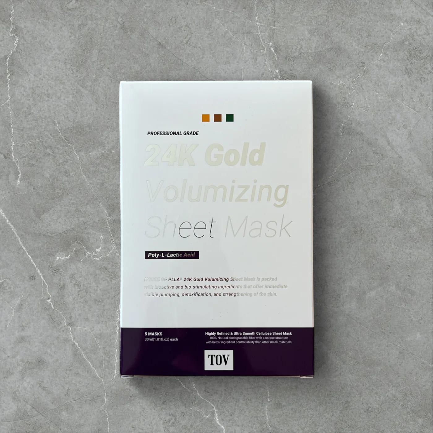 HOUSE OF PLLA®  24K Gold  Volumizing Sheet Mask